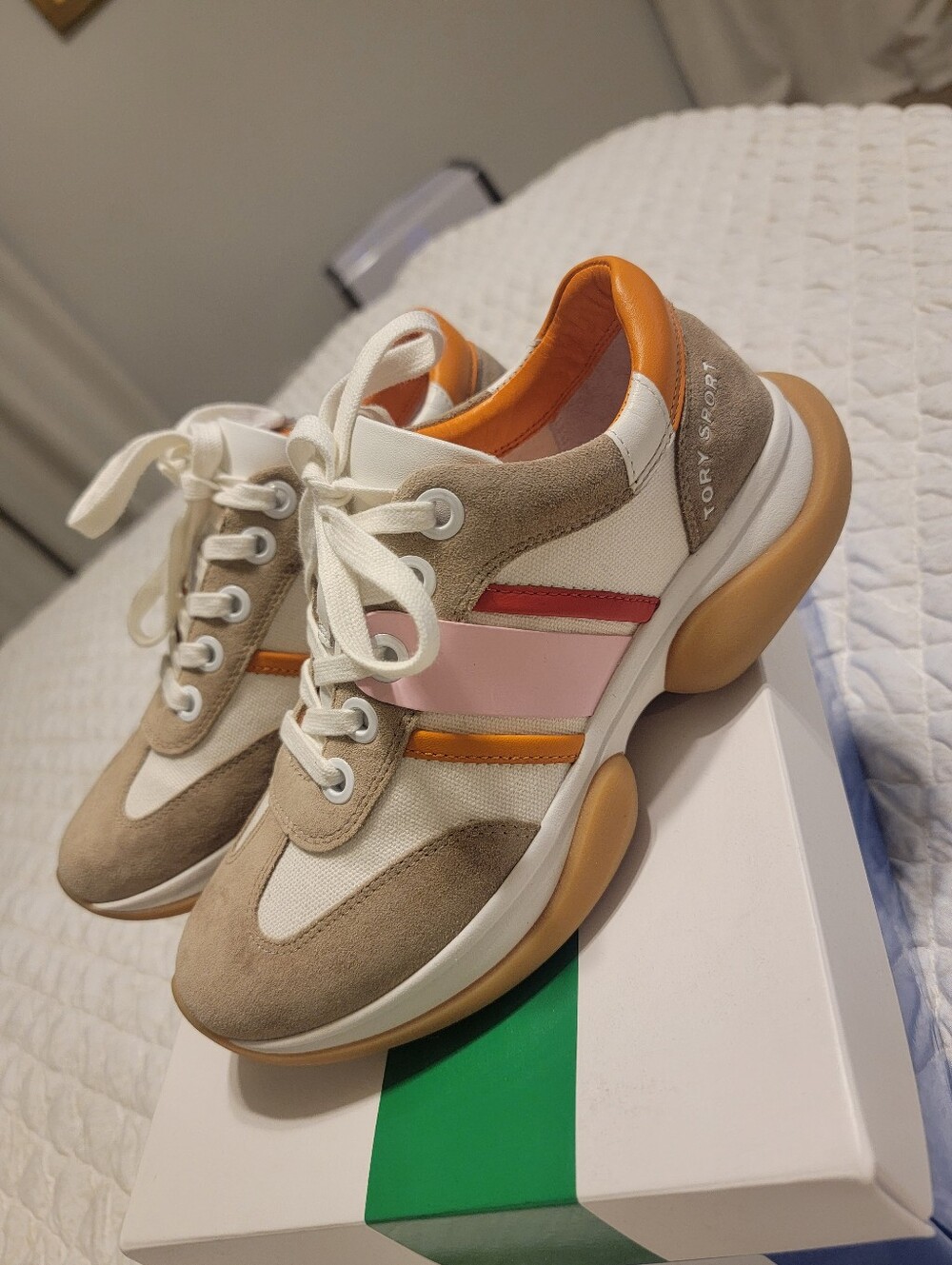 Tory Burch Women's Sneakers (Size 6.5) with Box